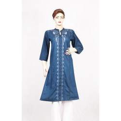 Trendy Ladies Denim Kurtis