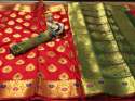 banarasi silk weaving saree thumb 4
