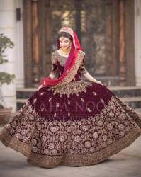 Beautiful Embroidery work lehenga