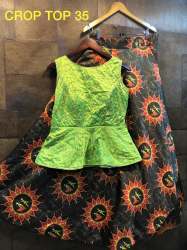 digital printed heavy silk