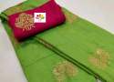 fabeic sana silk saree thumb 2