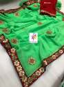 fabric marbel chiffon saree thumb 5