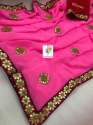 fabric marbel chiffon saree thumb 9