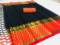 hendlom cotton silk saree 