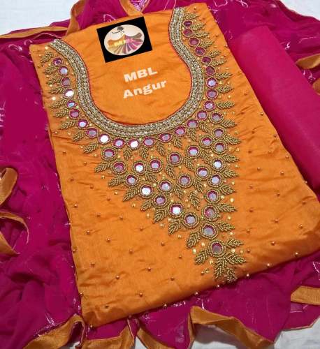 modal chanderi cotton