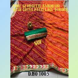 pure georgette with gorgeous looking 