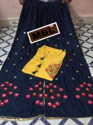 reyon cotton with embroideri work 