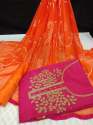 top modal chanderi with hand work thumb 4