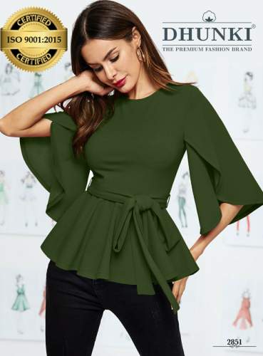 Dhunki Fancy T-Shirts for Women 