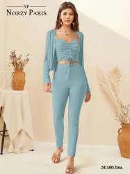 Dhunki Ladies Pair of Pant And Top