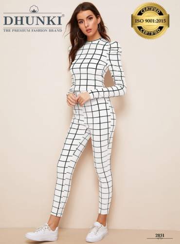 Dhunki Ladies Pair Of Pant And Tops