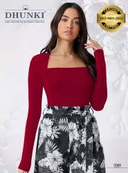 Dhunki Plain T-shirts for Women