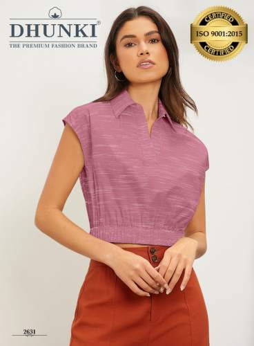 Ladies Cotton Crop Tops