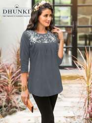 Women Embroidery Work Tops