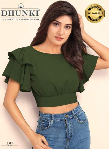 Women Fancy Crop Tops at Rs.199/Piece in surat offer by ofira fashion