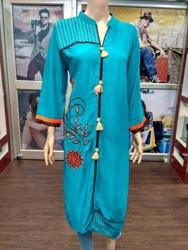 ladies formal kurti 07