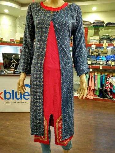 ladies full sleeve kurti 02