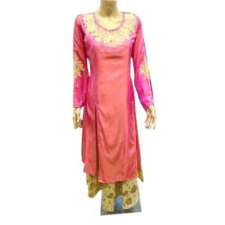 Party Wear Kurti With Skirt 01