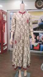 Party Wear Kurti With Skirt 10