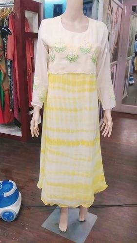 Party Wear Kurti With Skirt 12