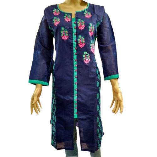 Party Wear purple Kurti