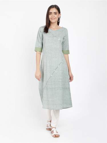Get Branded IndusDiva Angarkha Kurti At Online by IndusDiva