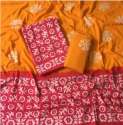 Hand Batik printed Salwar Suit