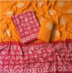Hand Batik printed Salwar Suit