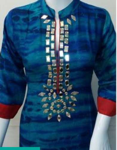 rayon batik Kurtis
