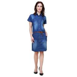 Denim One Piece Dresses