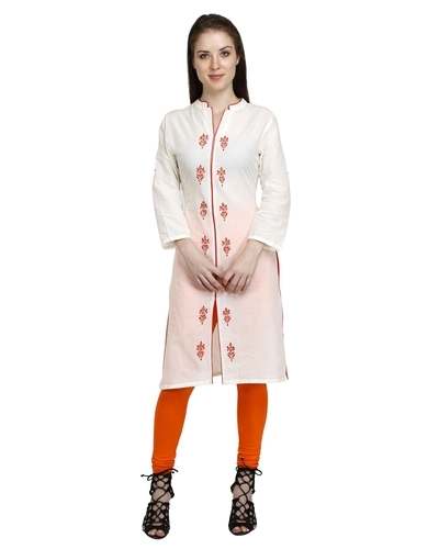 Straight Regular Wear kurtis by SKM Fabric