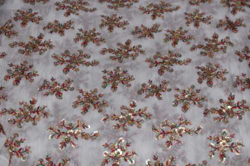 fancy work fabric by Aryansh designers