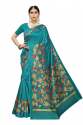 Art Silk Sarees With Floral Print