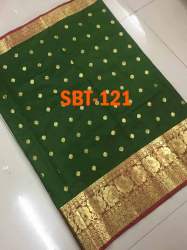 Beautiful Flower Design  Kanjivaram Silk Saree