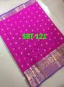 Beautiful Flower Design  Kanjivaram Silk Saree thumb 1