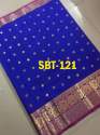 Beautiful Flower Design  Kanjivaram Silk Saree thumb 3