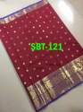 Beautiful Flower Design  Kanjivaram Silk Saree thumb 5