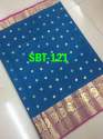 Beautiful Flower Design  Kanjivaram Silk Saree thumb 7