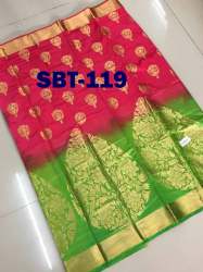 Big  Flower Butta  Kanjivaram Saree