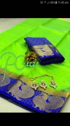 Big peacock desing kanjivaram saree