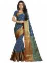 Butta design kanjivaram saree thumb 10
