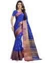 Butta design kanjivaram saree thumb 3