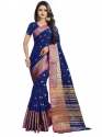 Butta design kanjivaram saree thumb 5