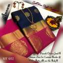 Butta kanjivaram silk saree thumb 5