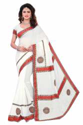  Chanderi cotton silk Saree With Blouse Piece