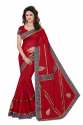  Chanderi cotton silk Saree With Blouse Piece thumb 1