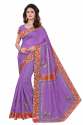  Chanderi cotton silk Saree With Blouse Piece thumb 5