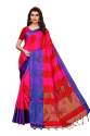 COTTON CHECKS SILK SAREE thumb 3