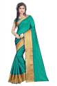 Designer Cotton Silk Saree thumb 1