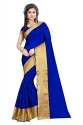 Designer Cotton Silk Saree thumb 3